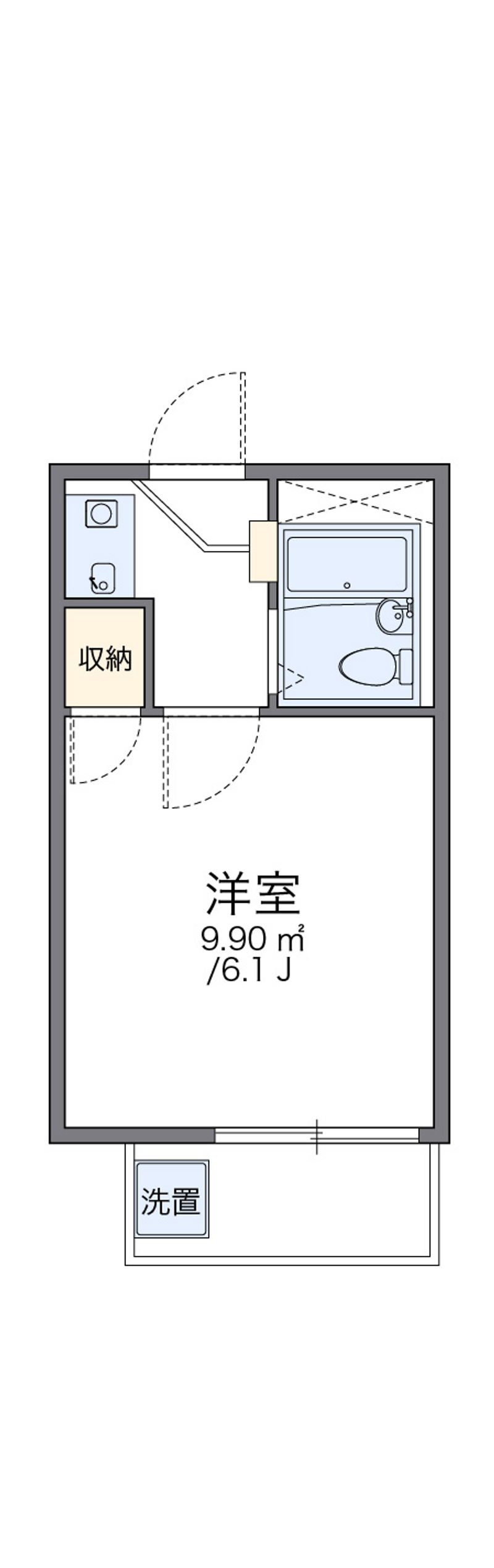 レオパレス一宮第４ 間取り