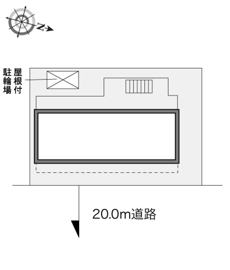 レオパレスおもひで 配置図