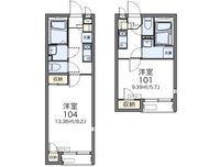 レオネクストやまゆり 間取り図