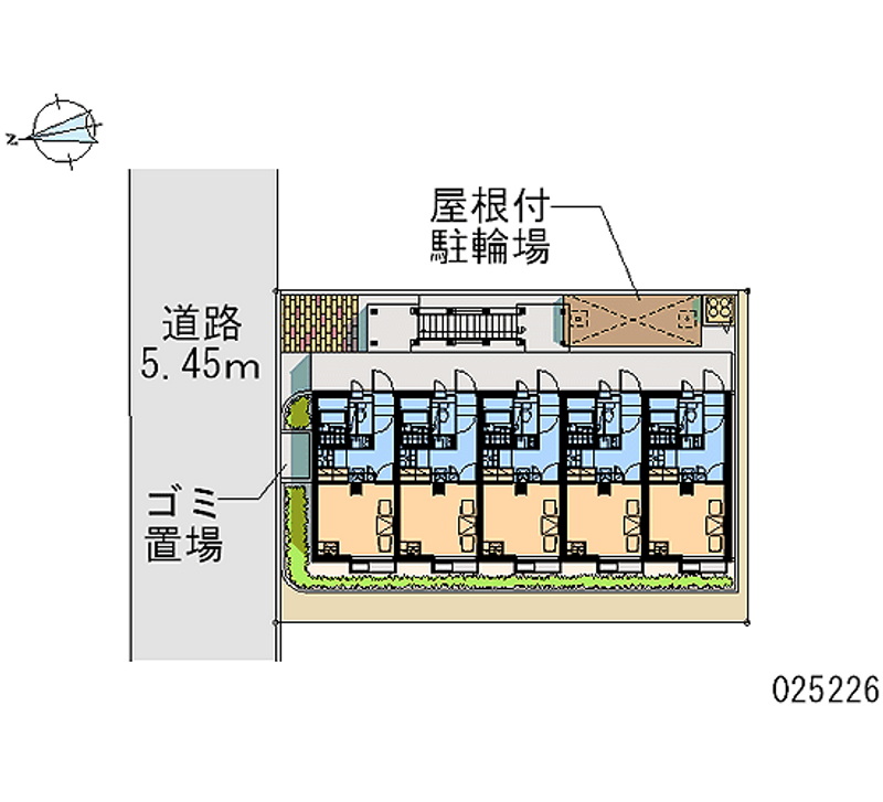 レオパレス生野 区画図