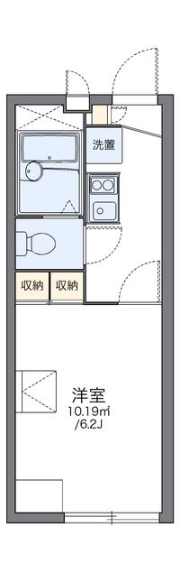 レオパレスウェルスｔｅｎ 間取り図