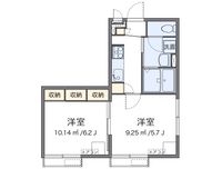 レオパレス英 間取り図