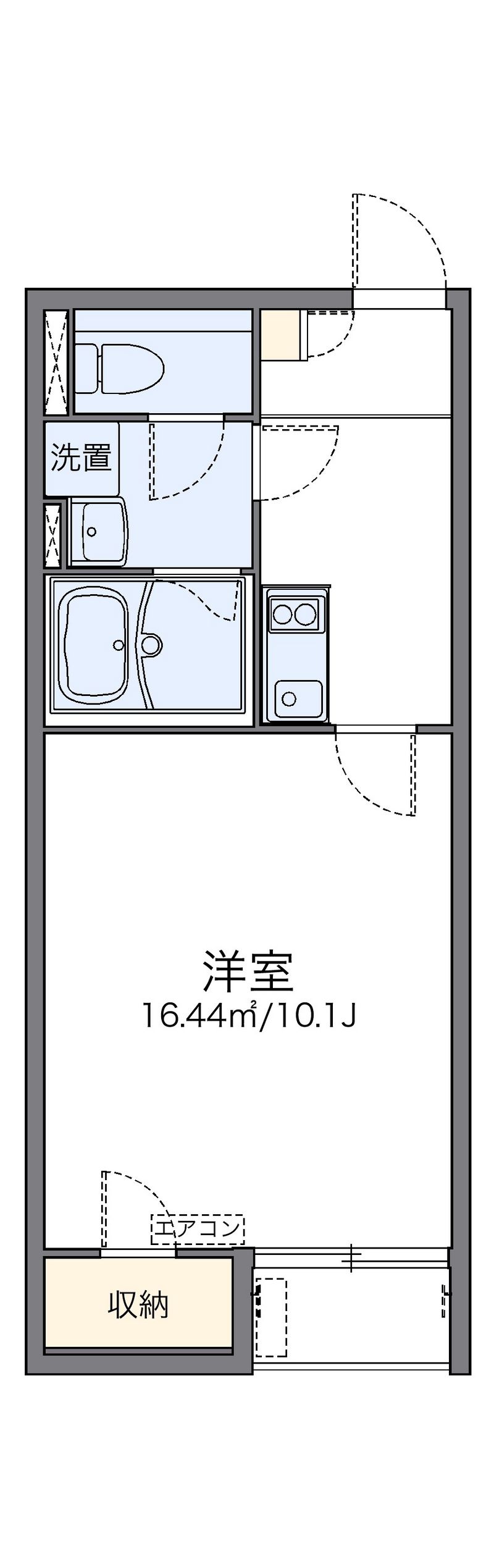 レオネクストグランシャリオ嵐山 間取図