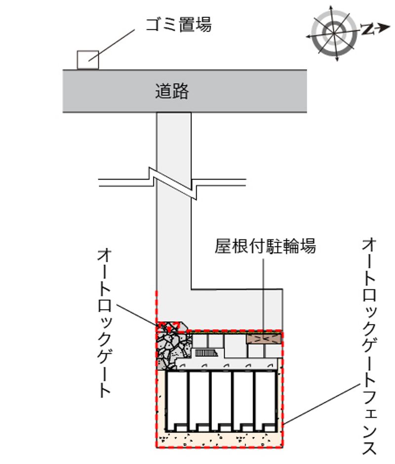 レオネクストＫＯＭＡＯＫＡ 配置図