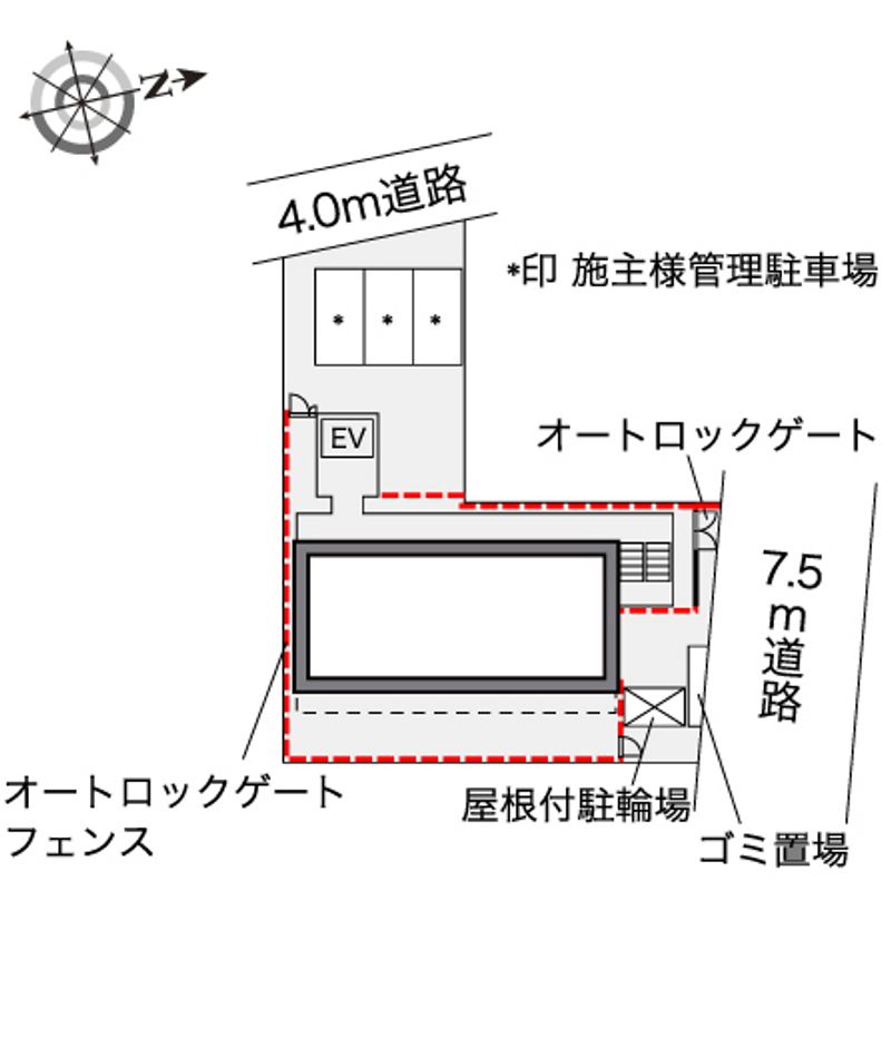 レオパレスリンカ 配置図
