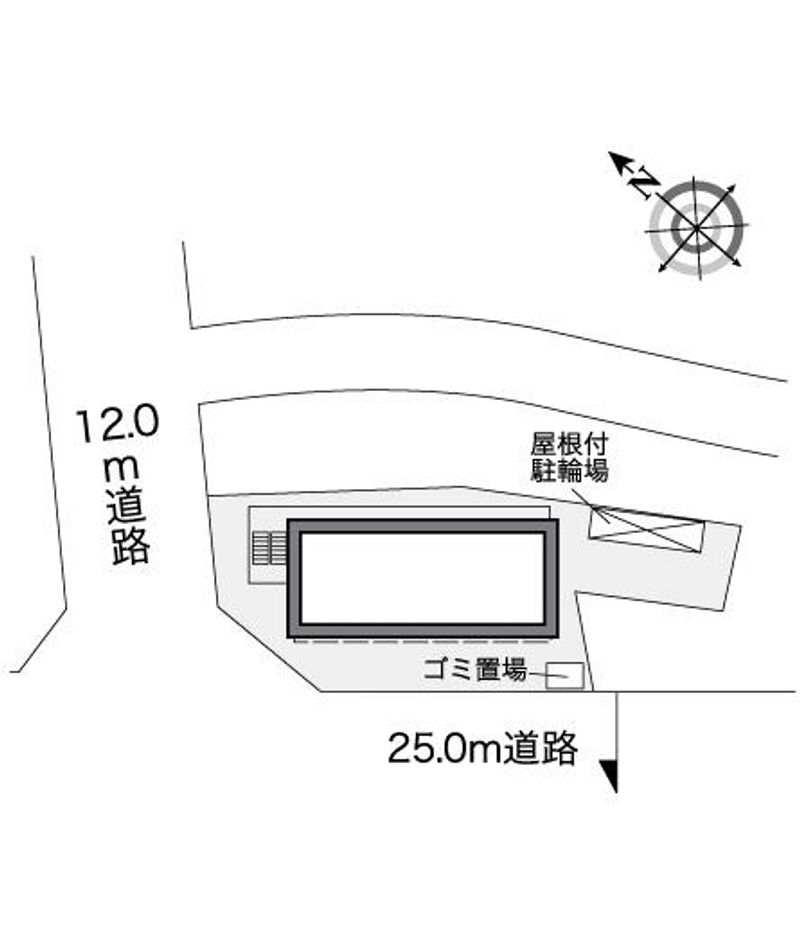 レオパレスフロンティア 配置図