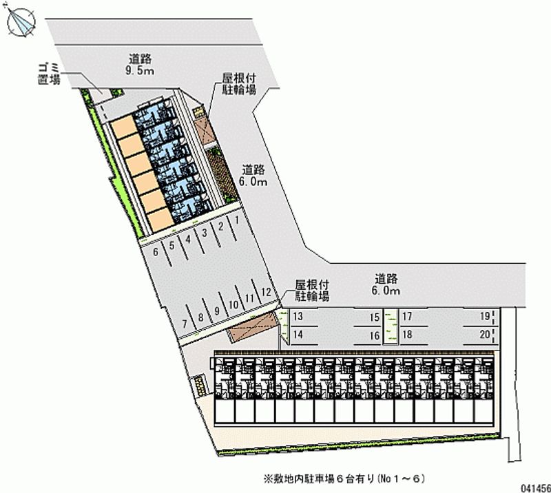 41456月租停車場