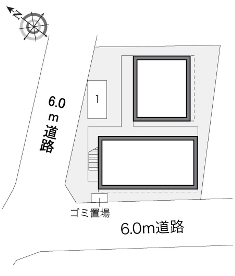 レオパレス青葉 配置図