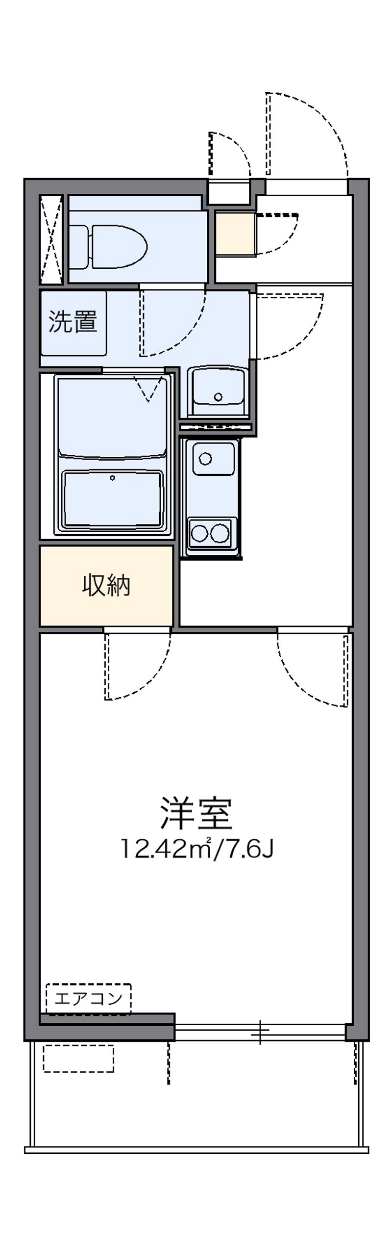 レオネクストフェルゼ津田沼 間取り