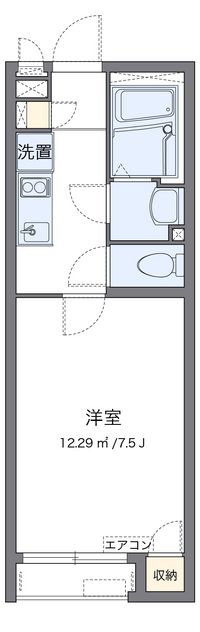 クレイノケアン 間取り図