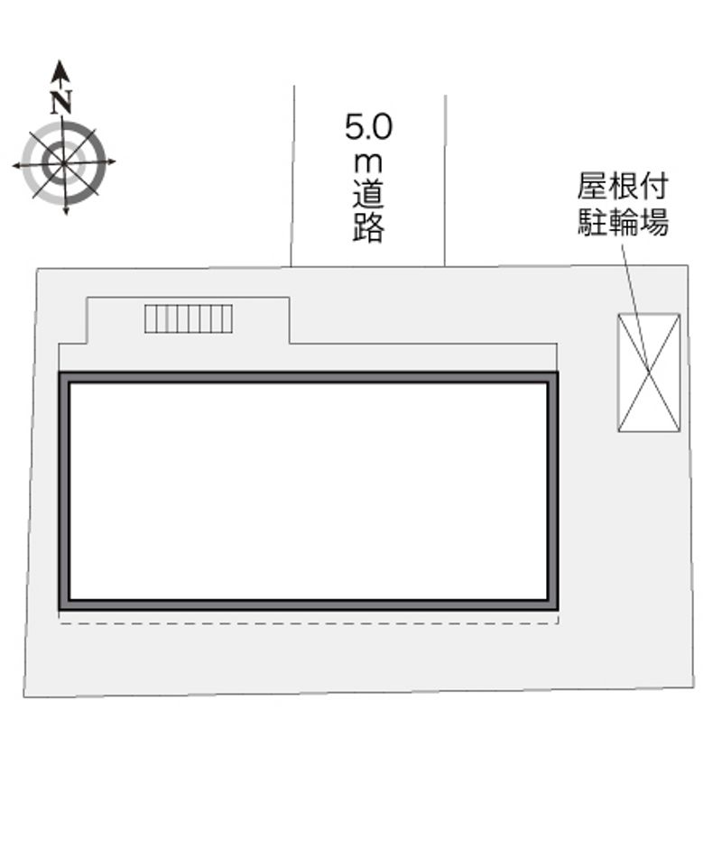 レオパレスおもだか 配置図