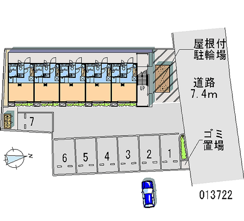 レオパレスドリーム 月極駐車場