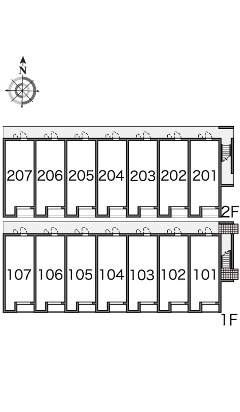 レオネクスト綾 間取配置図
