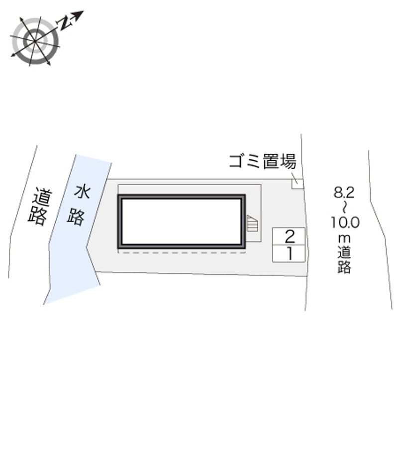 レオパレスプレミール 配置図