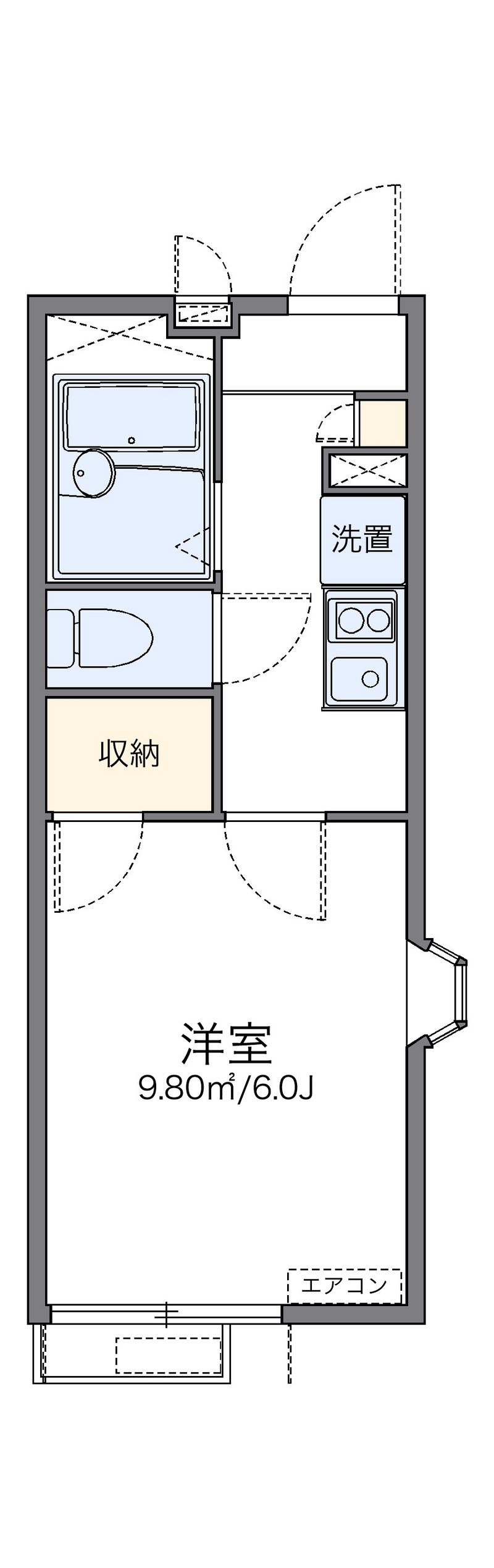 leopalace Parador de Tokumaru 户型图