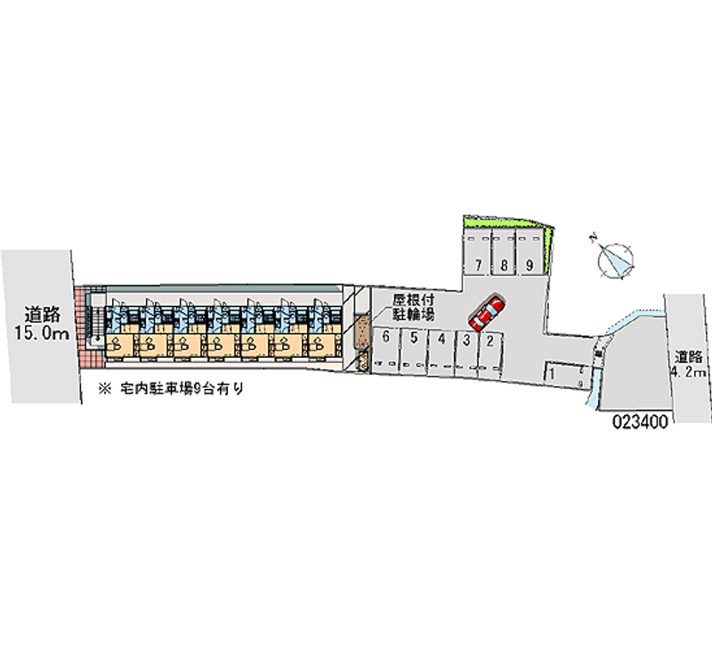 23400月租停車場