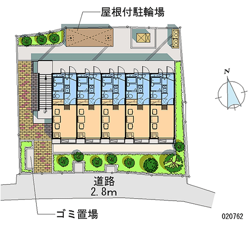 レオパレスｉｔｏ 区画図