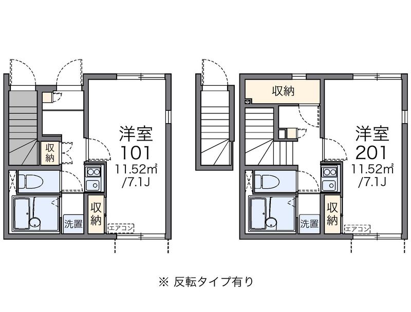 レオネクストフォレストＴ＆Ｔ 間取図