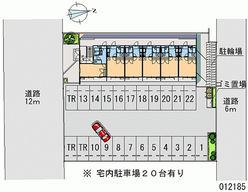 12185月租停车场