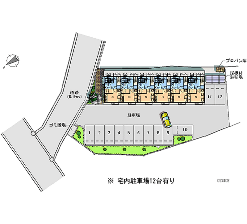 24102 Monthly parking lot