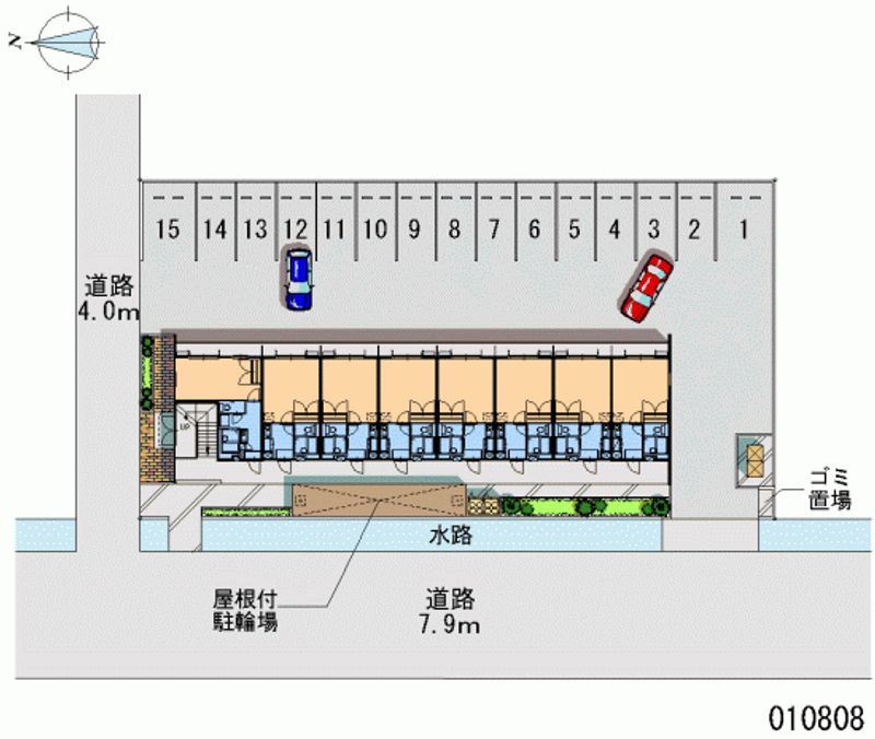 10808 Monthly parking lot