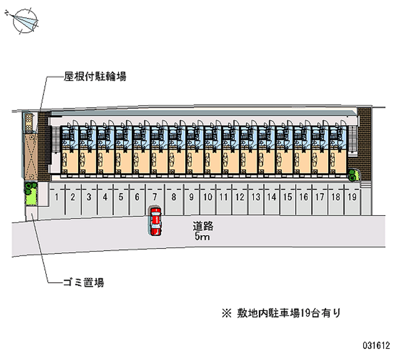 レオパレスフルール和 共用部分