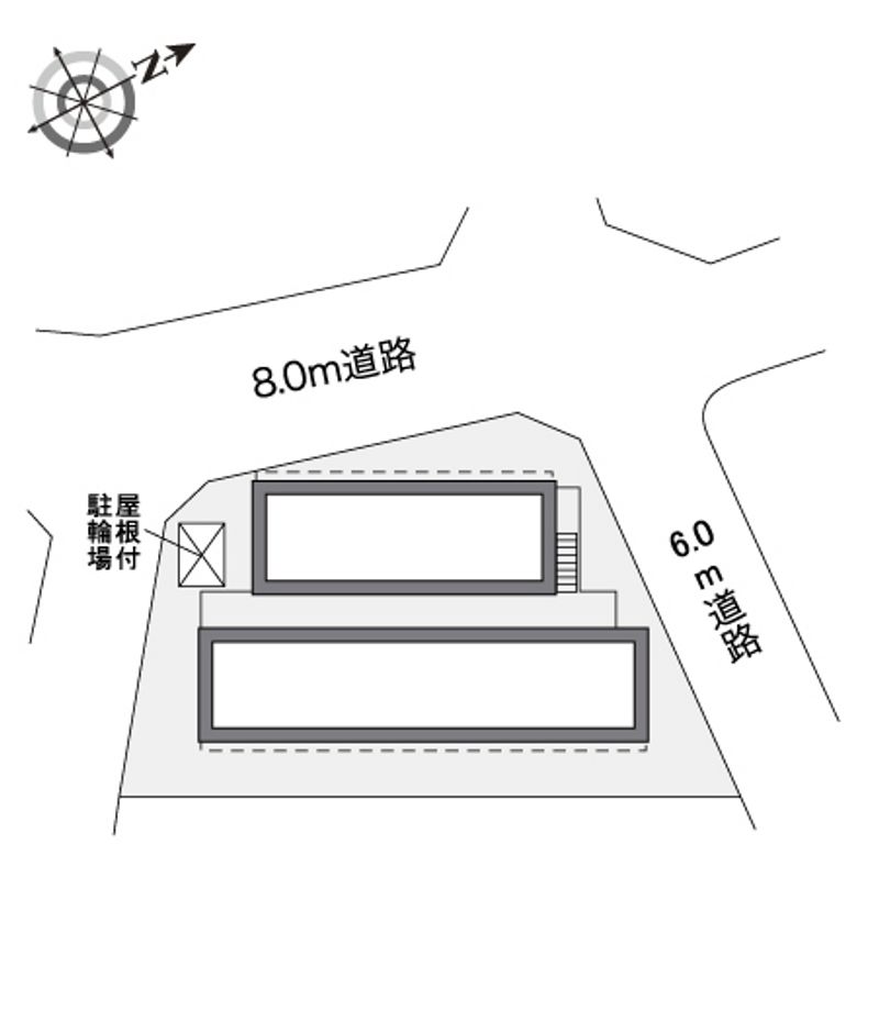 レオパレスマミーズスプリング 配置図