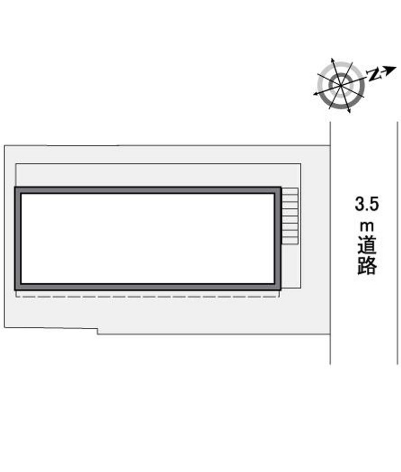 レオパレス北野 配置図