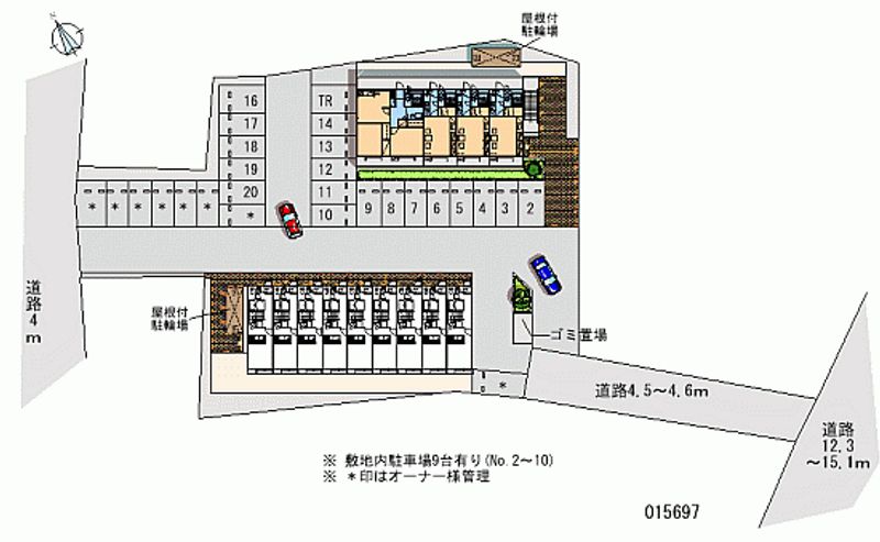 15697月租停車場