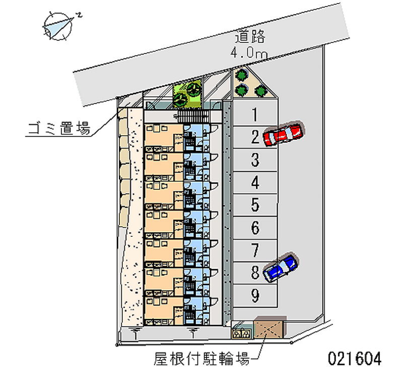 21604月租停車場