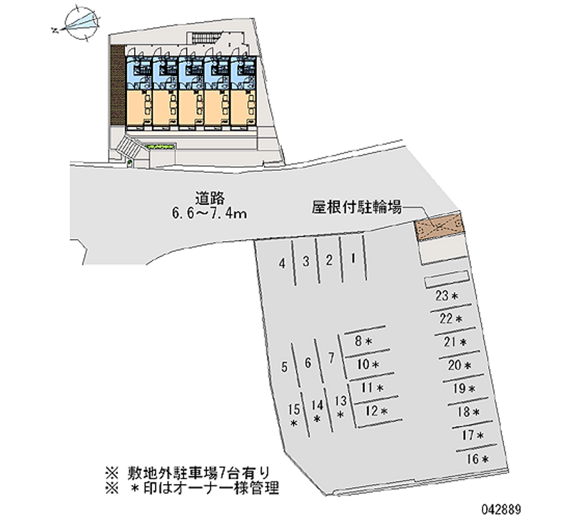 42889 월정액 주차장