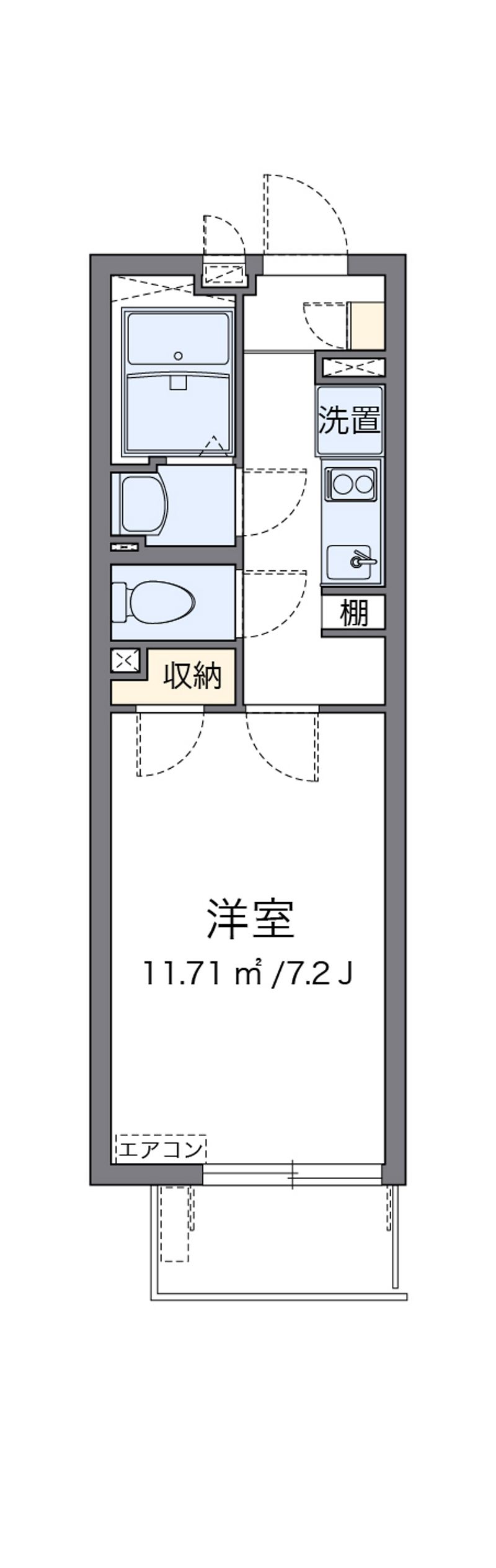 クレイノトルース　Ⅴ 間取図