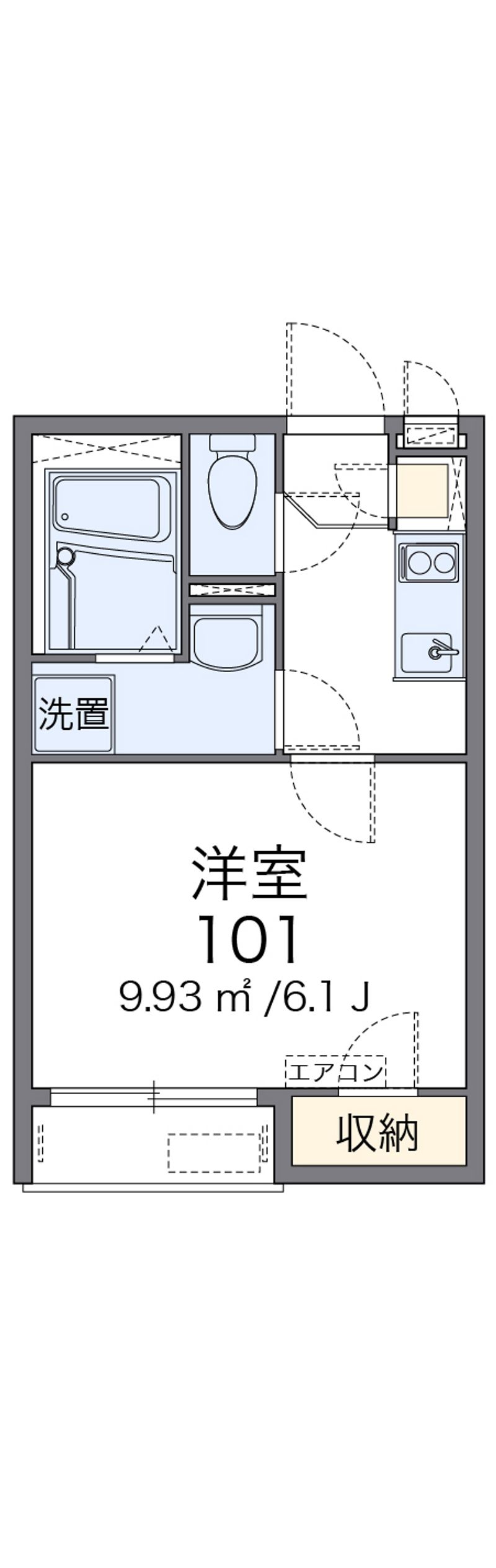 レオネクストＴ 間取図