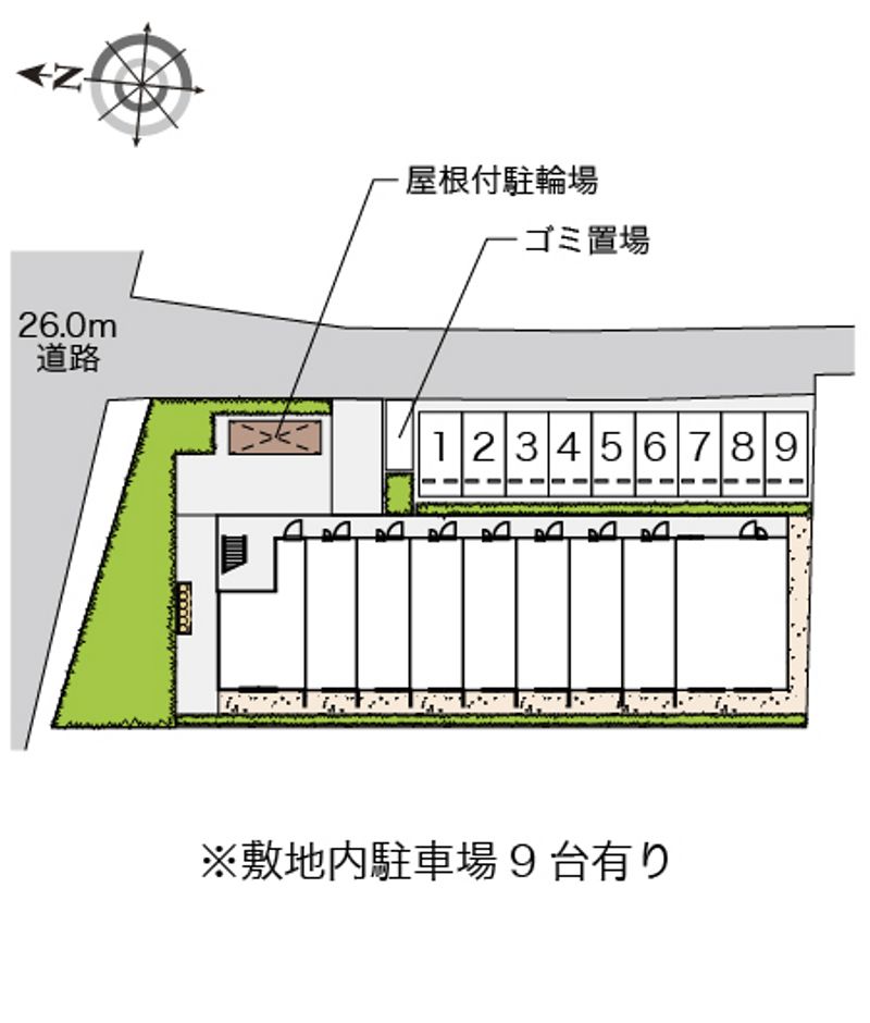 レオパレスａｍｂｉｔｉｏｕｓ 配置図