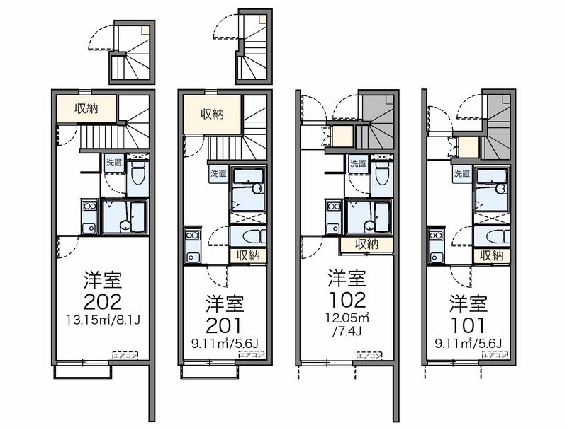 レオネクストオレガノ 間取図