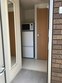 クレイノアミティエ西大井 玄関