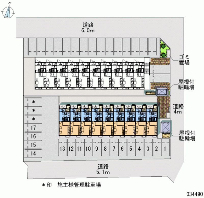 区画図