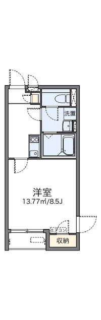 レオネクストプラナス白山 間取り図