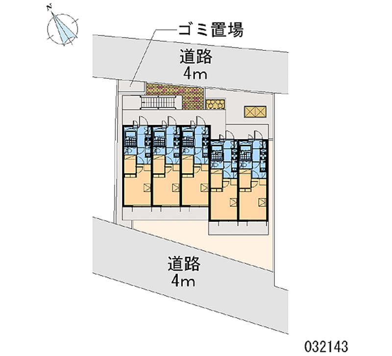 レオパレスメゾン浦和 区画図