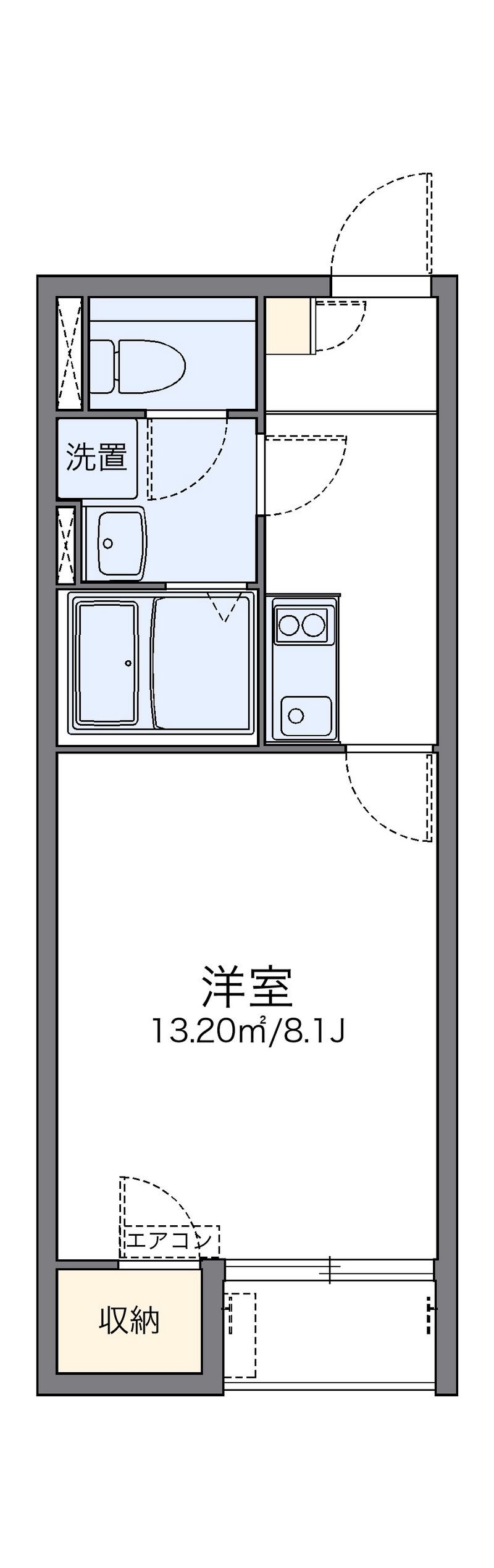 レオネクストセルクル 間取図