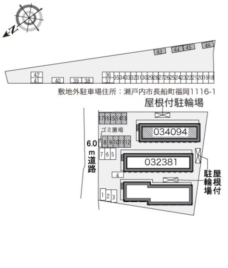 レオパレス福岡Ｃ 駐車場