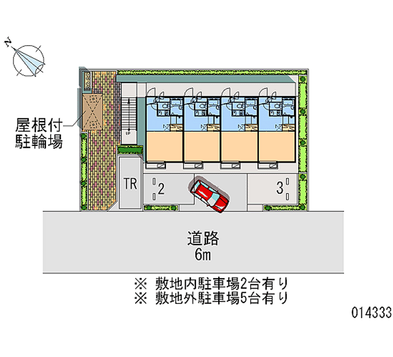 14333 Monthly parking lot