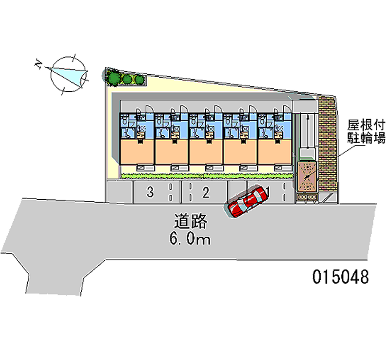 レオパレスミキ 月極駐車場