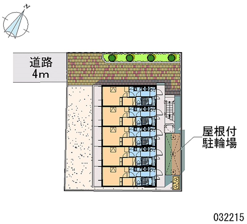 レオパレスウブスナ 区画図