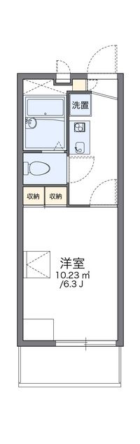 レオパレス横濱ヴィラ 間取り図