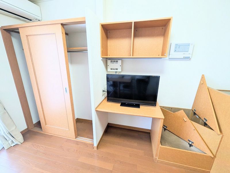 レオパレスアクエリウス 収納