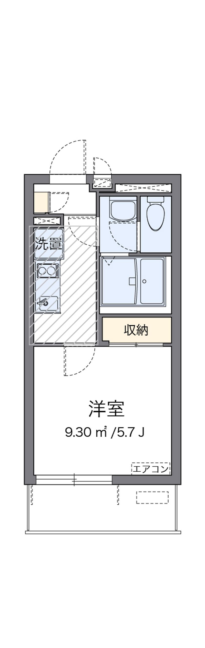 クレイノヴィクトワール 間取図