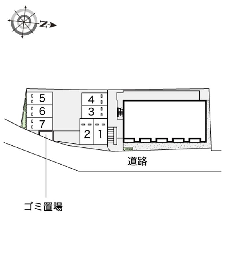 レオネクスト中長根 配置図