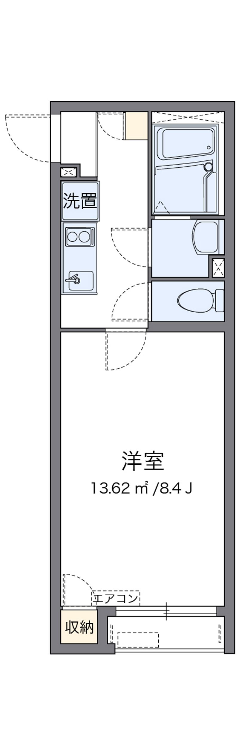 クレイノマグノリア 間取図