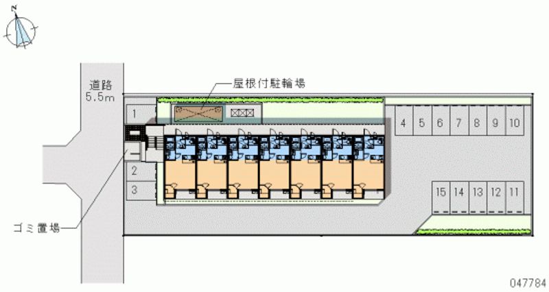 レオネクストハーモニー 月極駐車場